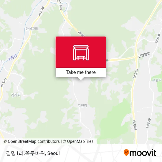 길명1리.꼭두바위 map