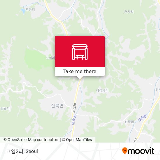 고일2리 map