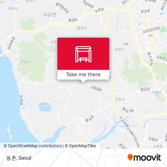 동촌 map