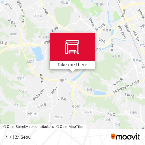 새터말 map