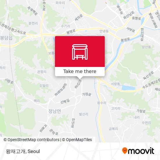 왕재고개 map