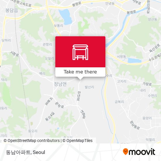 동남아파트 map