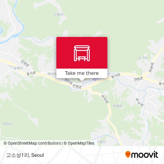 고소성1리 map