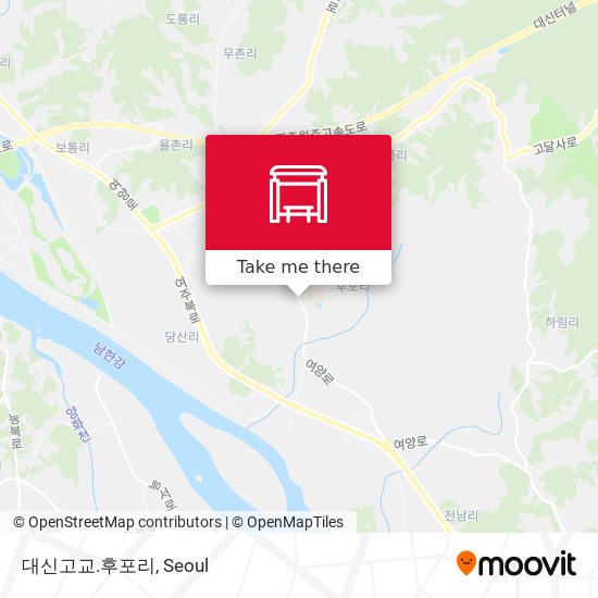 대신고교.후포리 map