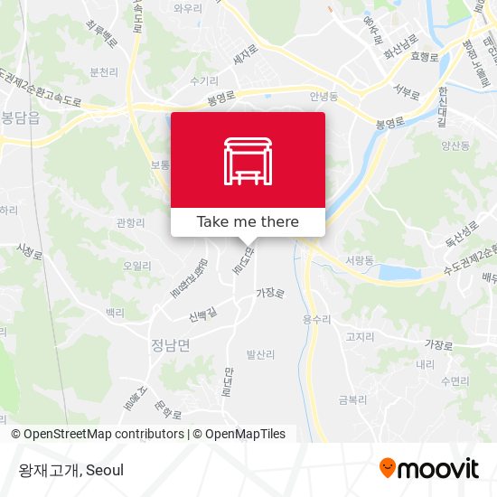왕재고개 map
