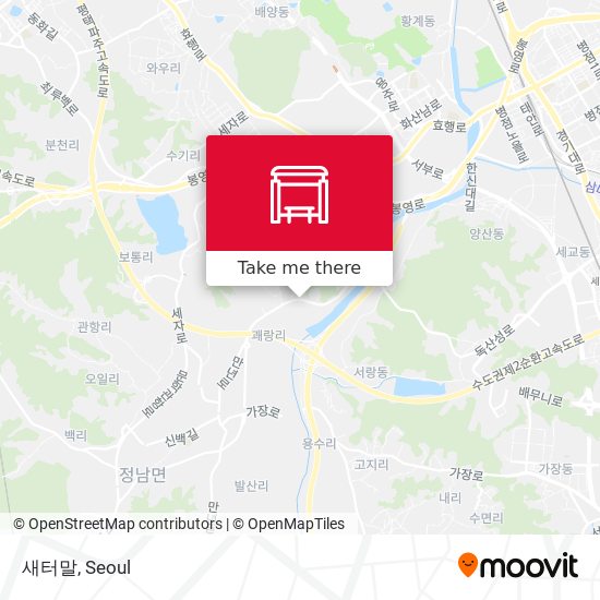 새터말 map