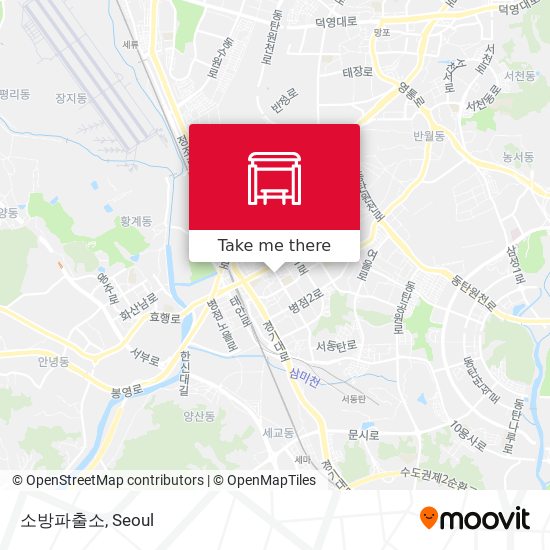 소방파출소 map