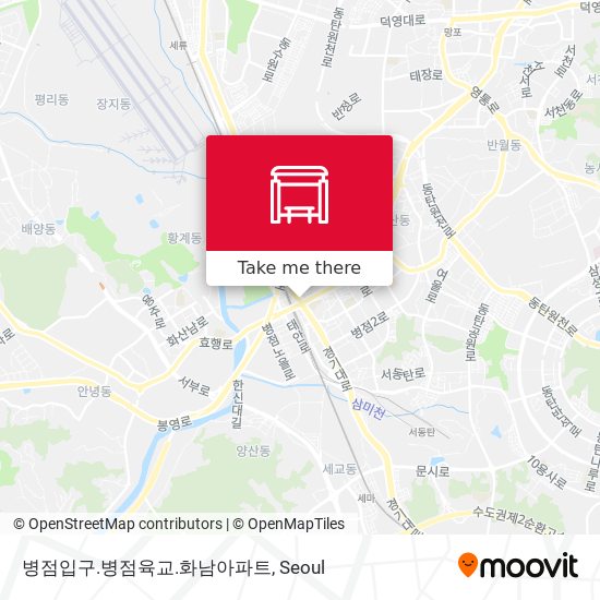 병점입구.병점육교.화남아파트 map