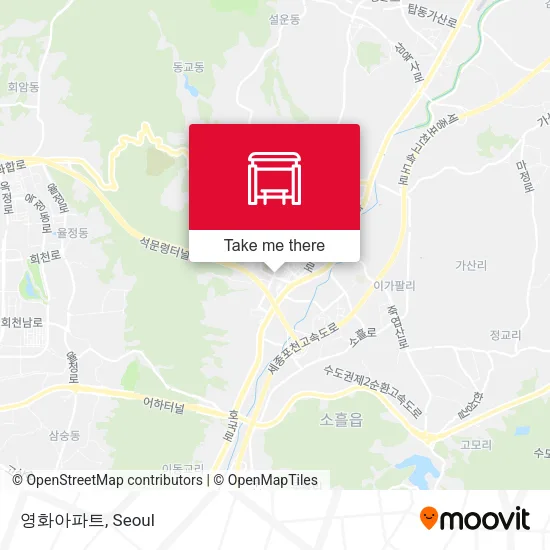영화아파트 map