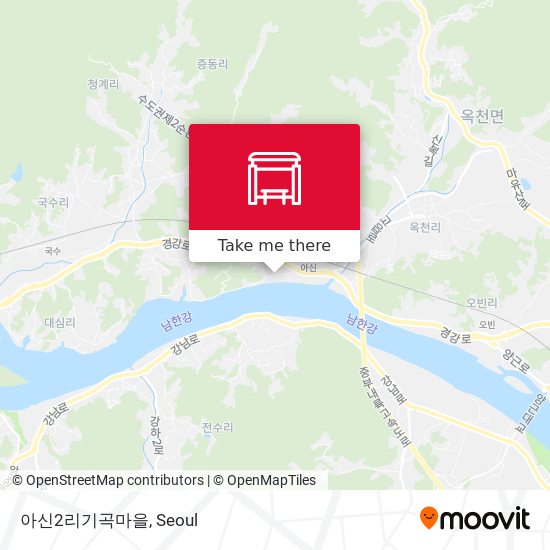 아신2리기곡마을 map