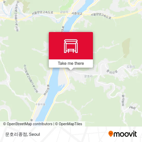 문호리종점 map