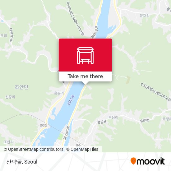산약골 map