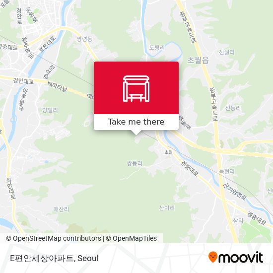 E편안세상아파트 map