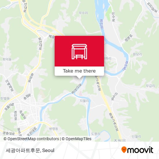 세광아파트후문 map