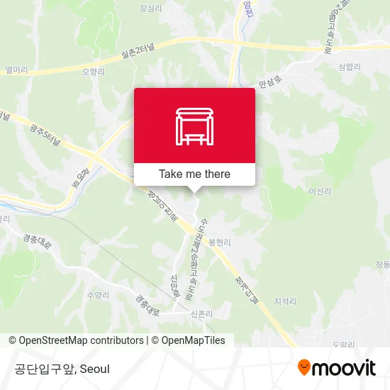 공단입구앞 map