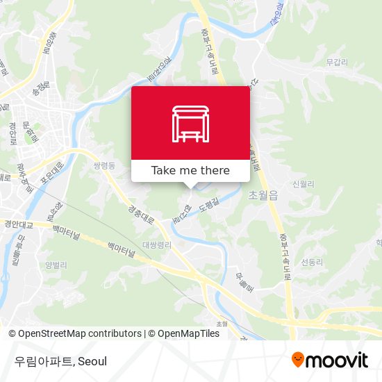 우림아파트 map