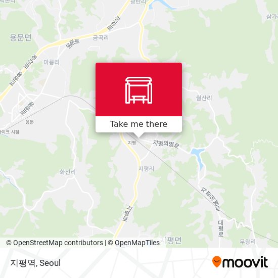 지평역 map