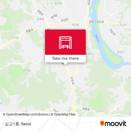 삼교1통 map