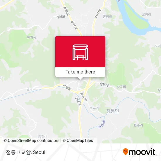 점동고교앞 map