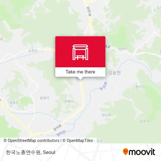 한국노총연수원 map