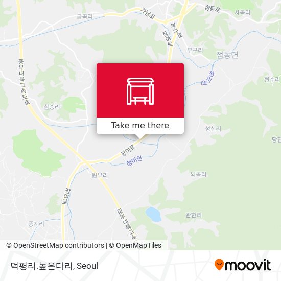 덕평리.높은다리 map
