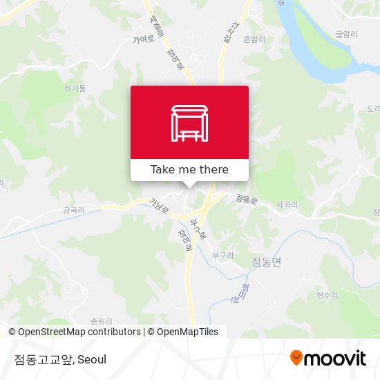 점동고교앞 map