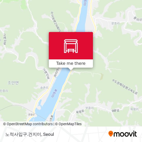 노적사입구.건지미 map