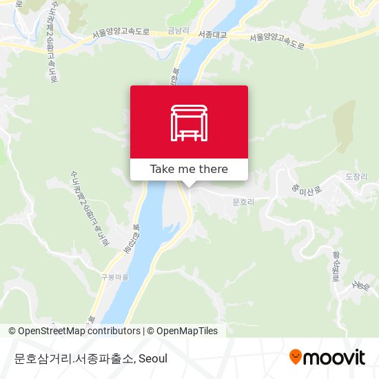 문호삼거리.서종파출소 map