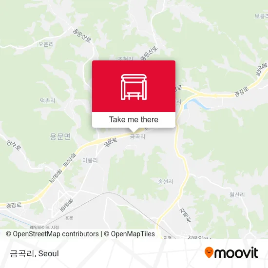 금곡리 map
