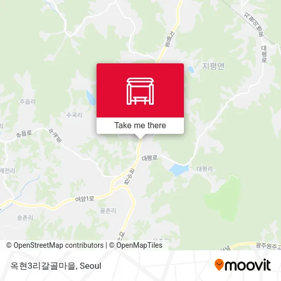 옥현3리갈골마을 map