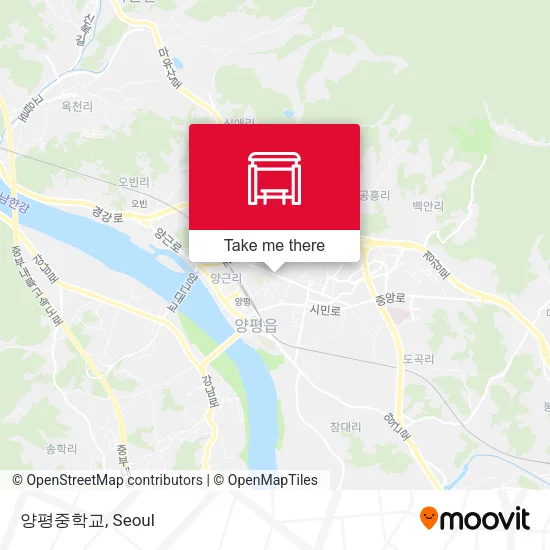양평중학교 map
