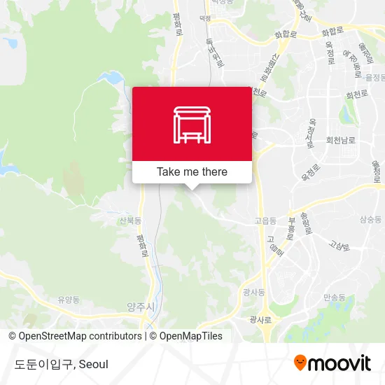 도둔이입구 map