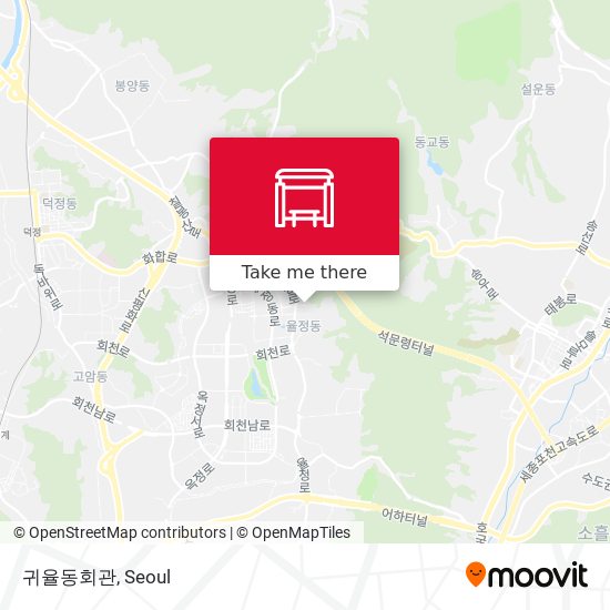 귀율동회관 map