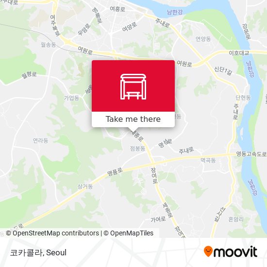 코카콜라 map