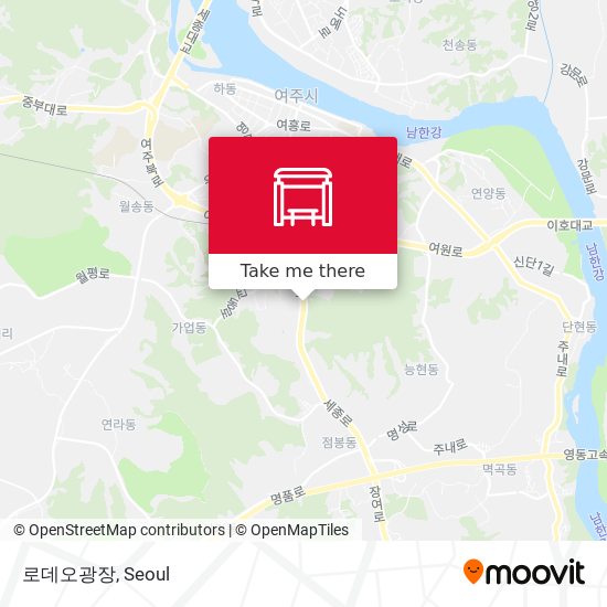 로데오광장 map