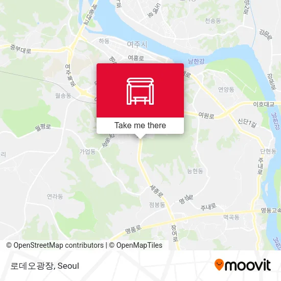 로데오광장 map