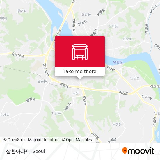 삼환아파트 map