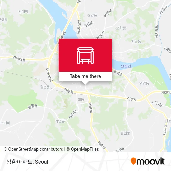 삼환아파트 map