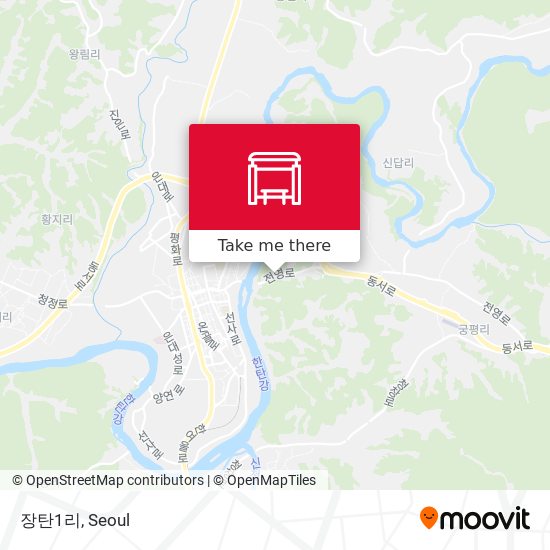 장탄1리 map