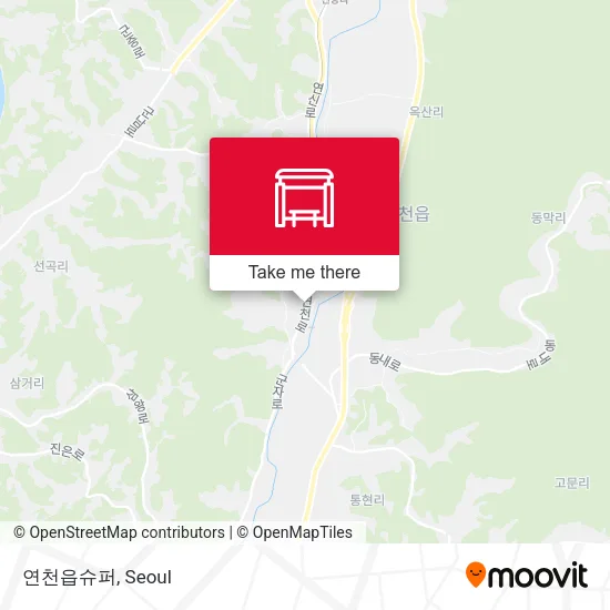 연천읍슈퍼 map