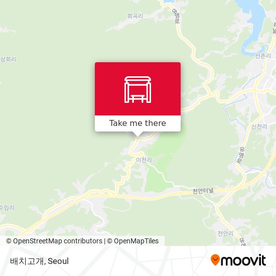 배치고개 map