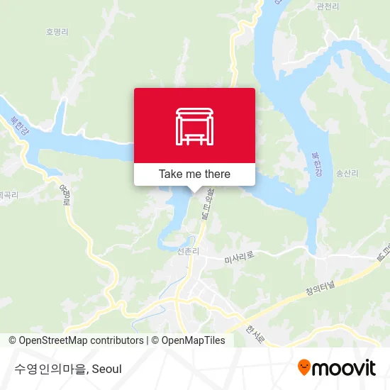 수영인의마을 map