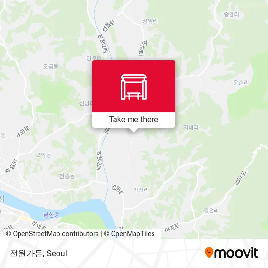 전원가든 map
