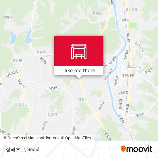 상패초교 map