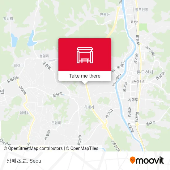 상패초교 map
