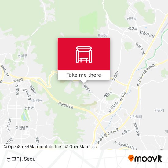 동교리 map