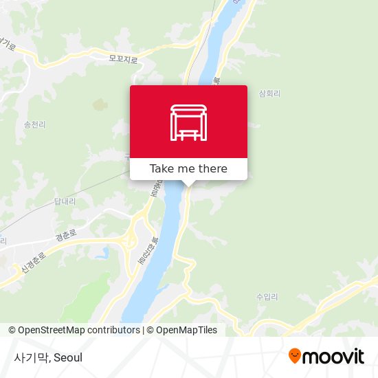 사기막 map