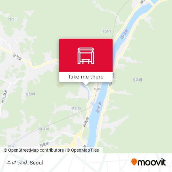 수련원앞 map