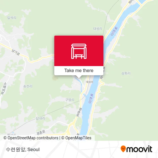 수련원앞 map