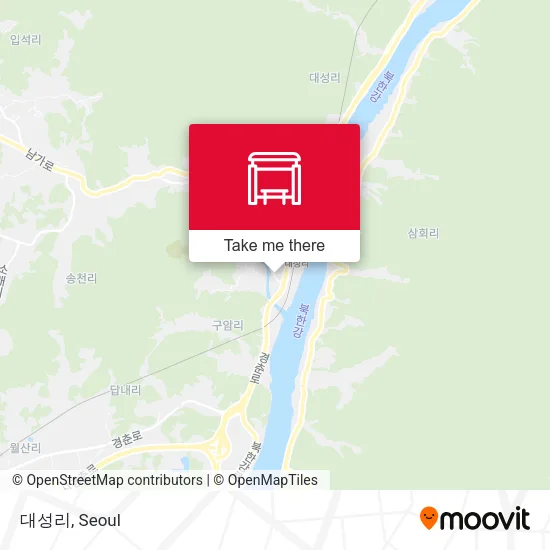 대성리 map